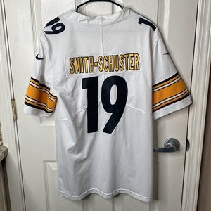 NIKE Juju Smith-Schuster mens medium white Pittsburg Steelers jersey